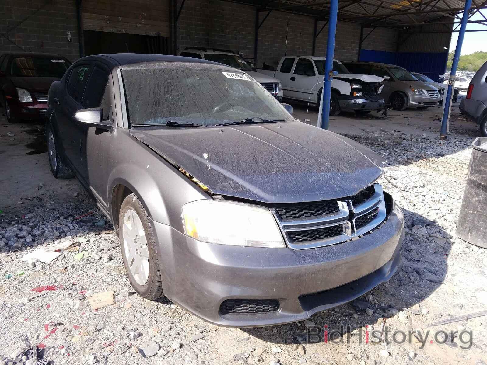 Фотография 1C3CDZAB7CN323947 - DODGE AVENGER 2012