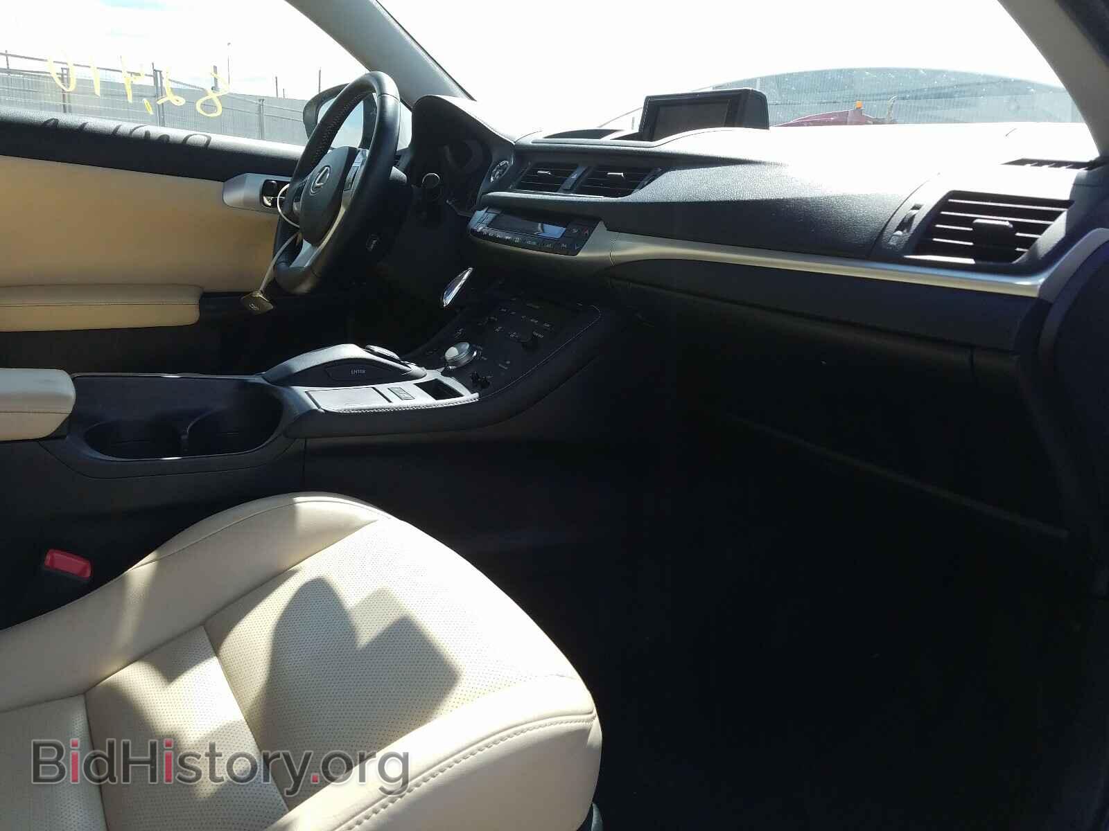 2011 LEXUS CT 200 - VIN: JTHKD5BH8B2027885 - Фото 5