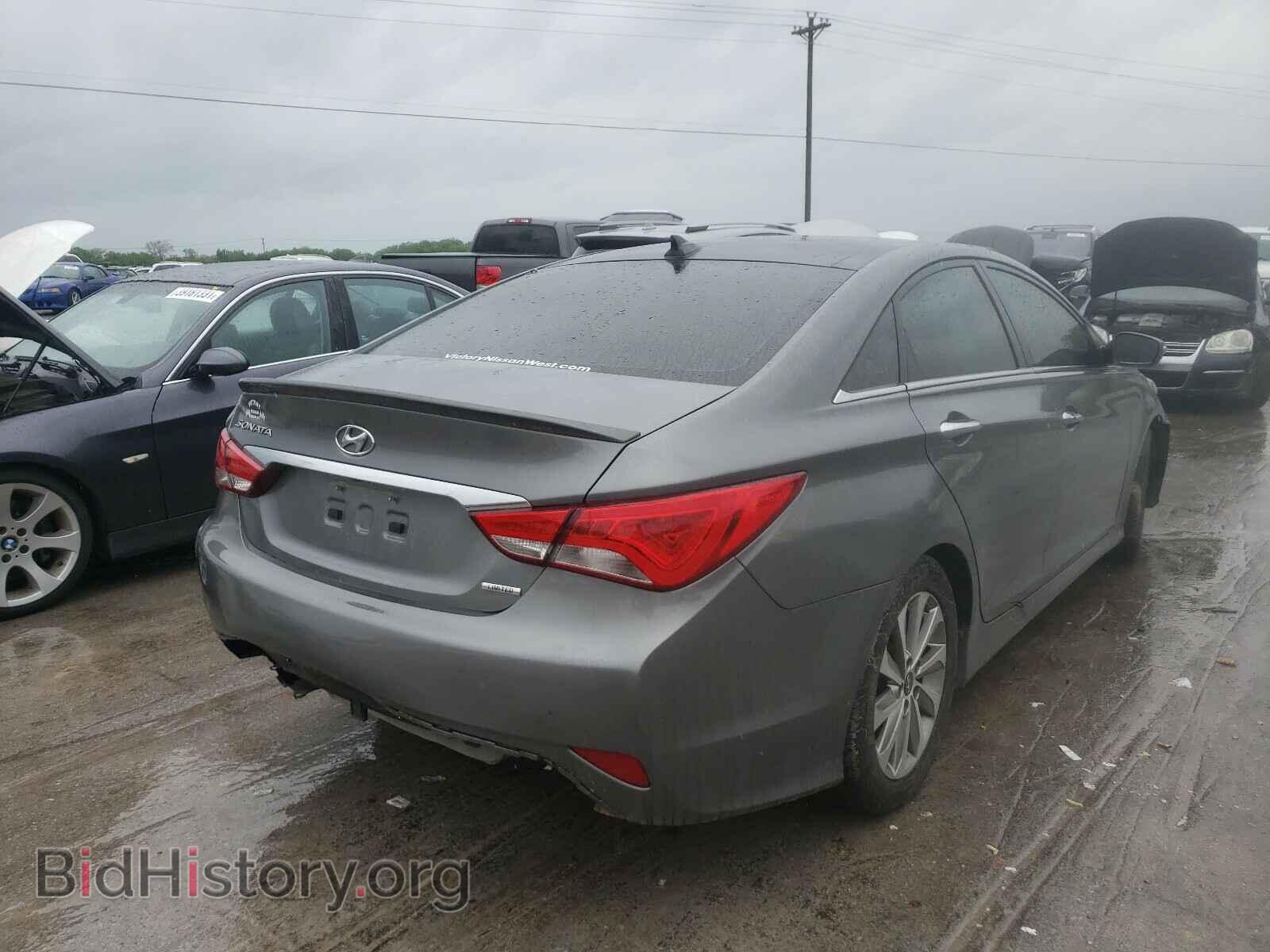 2014 HYUNDAI SONATA - VIN: 5NPEC4AC8EH921180 - Фото 4