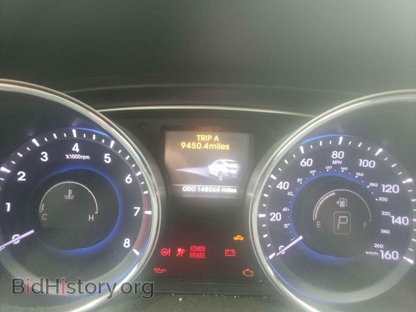 2014 HYUNDAI SONATA - VIN: 5NPEC4AC8EH921180 - Фото 8
