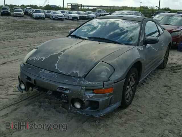 2001 MITSUBISHI ECLIPSE - VIN: 4A3AC44G81E215590 - Фото 2