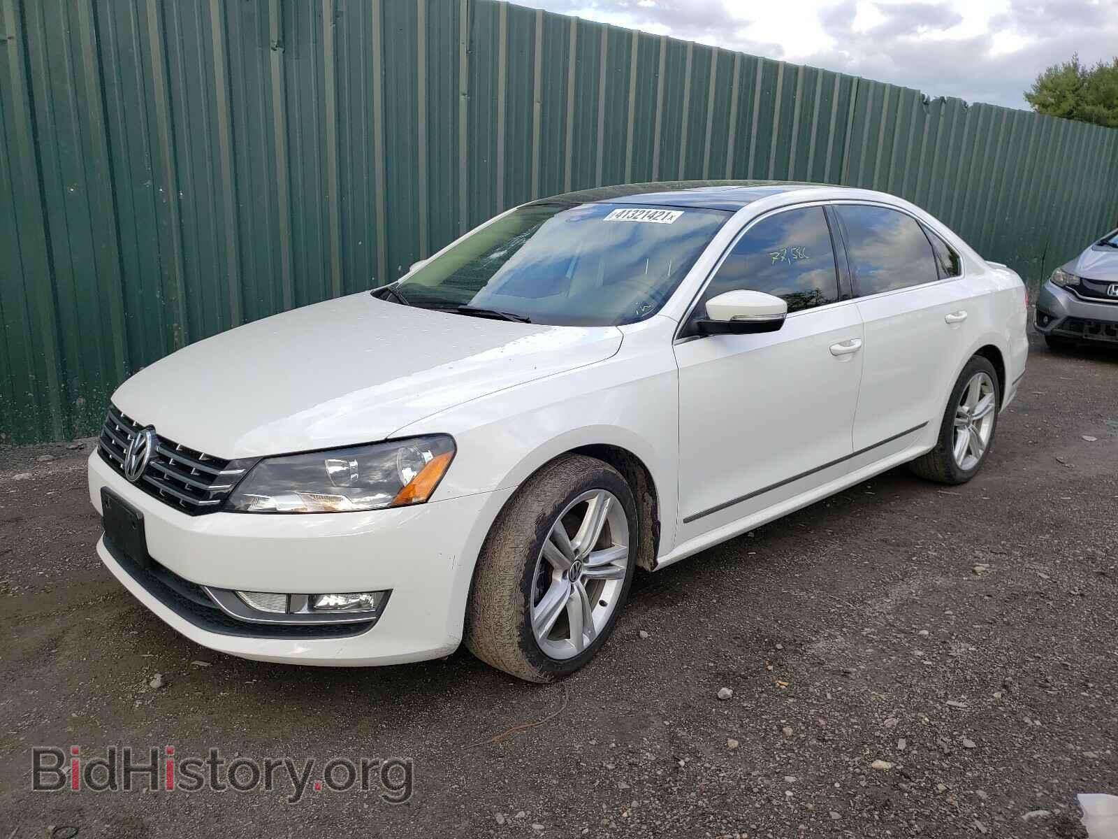 2014 VOLKSWAGEN PASSAT - VIN: 1VWCT7A38EC066806 - Фото 2
