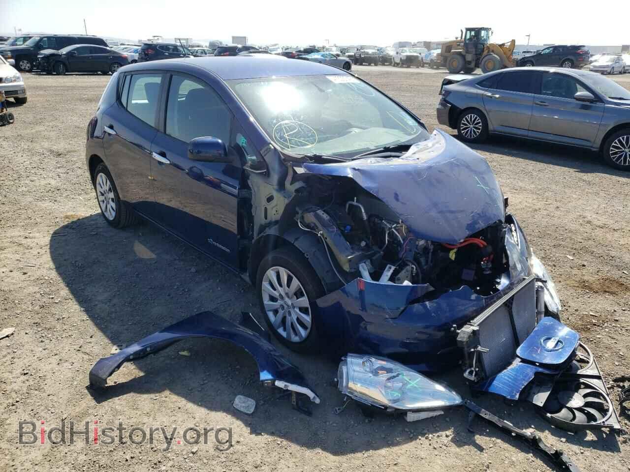Photo 1N4BZ0CP2HC308052 - NISSAN LEAF 2017