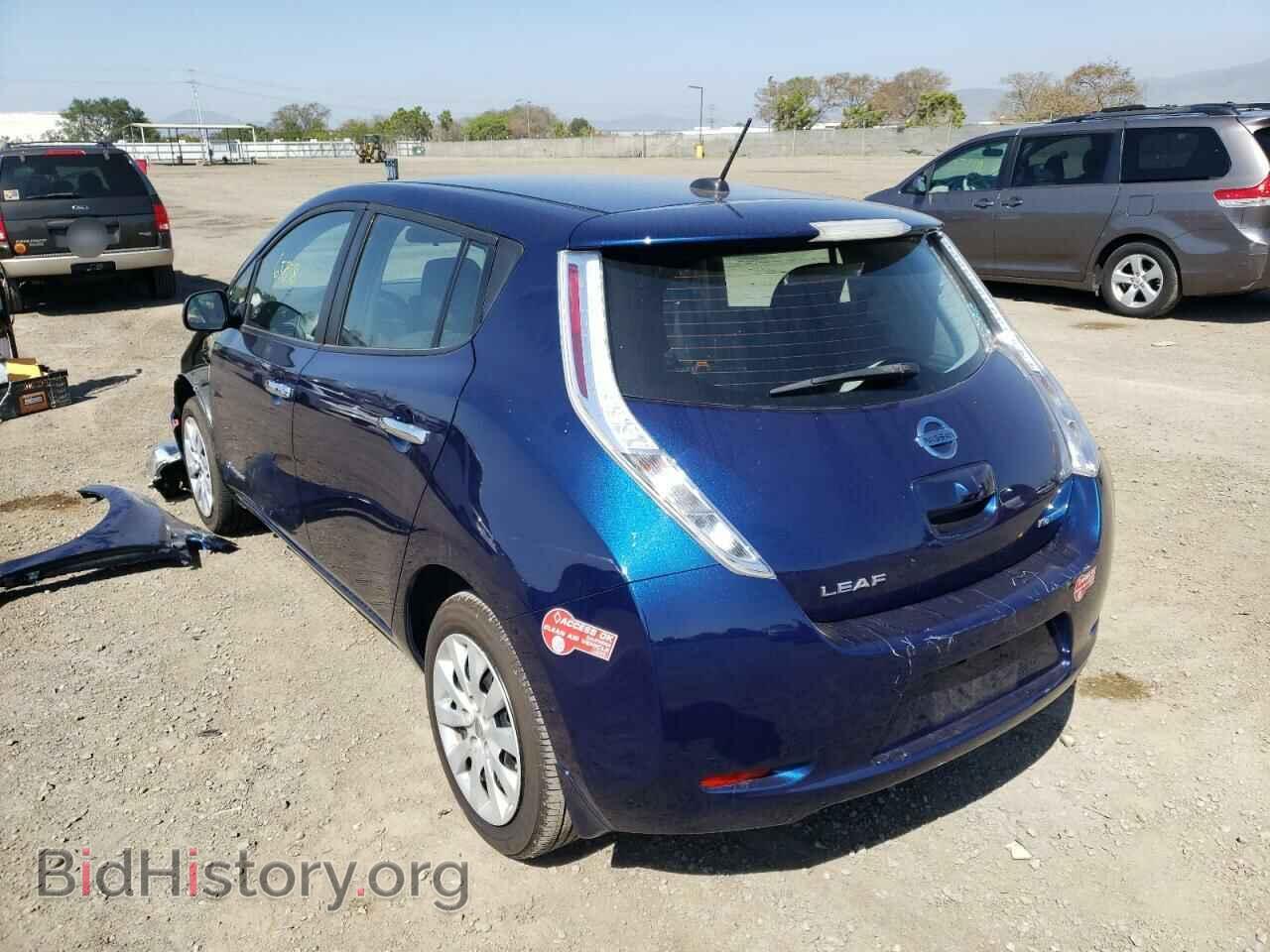 2017 NISSAN LEAF - VIN: 1N4BZ0CP2HC308052 - Фото 3