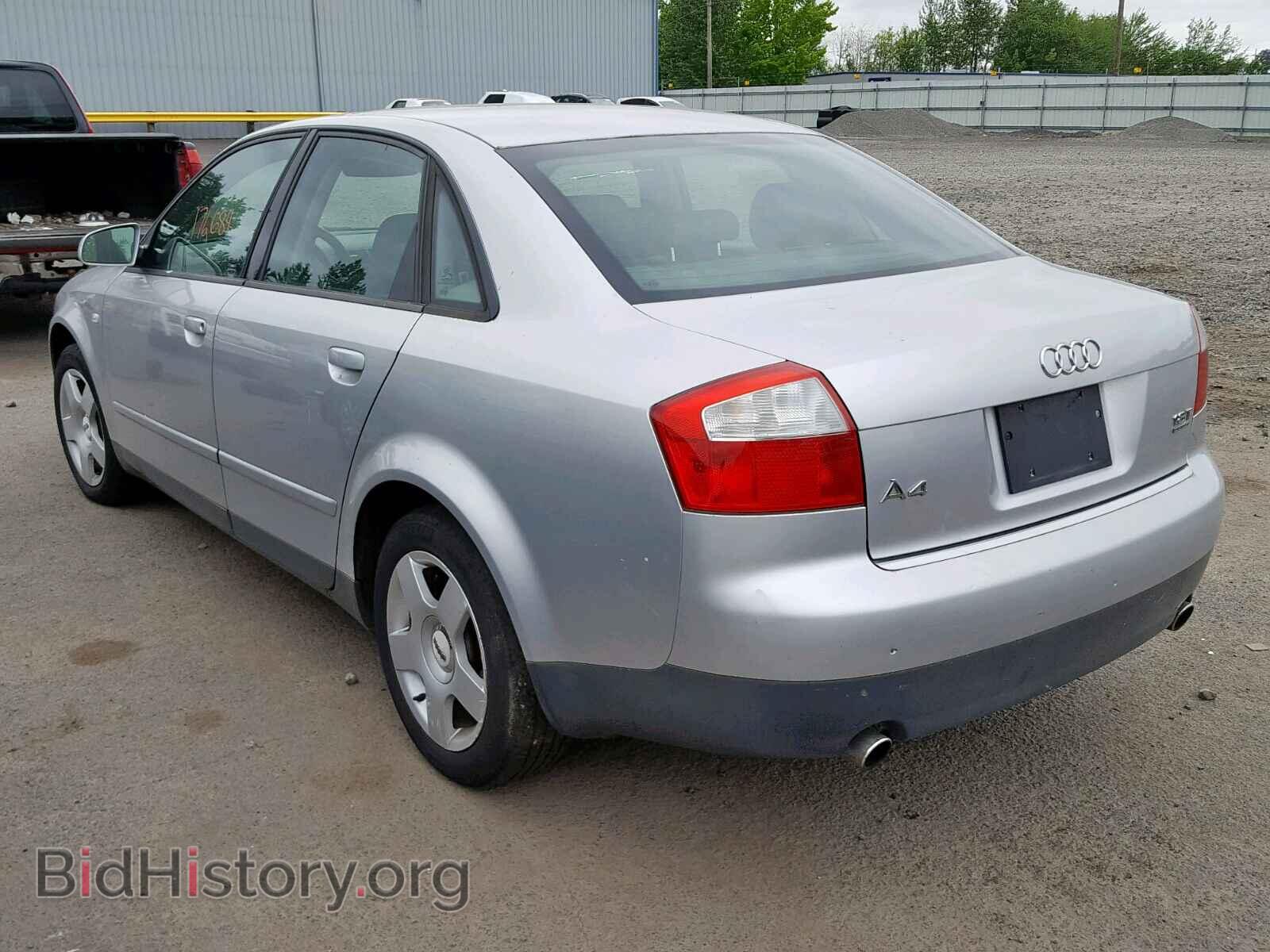 2002 AUDI A4 - VIN: WAULC68E02A171896 - Фото 3
