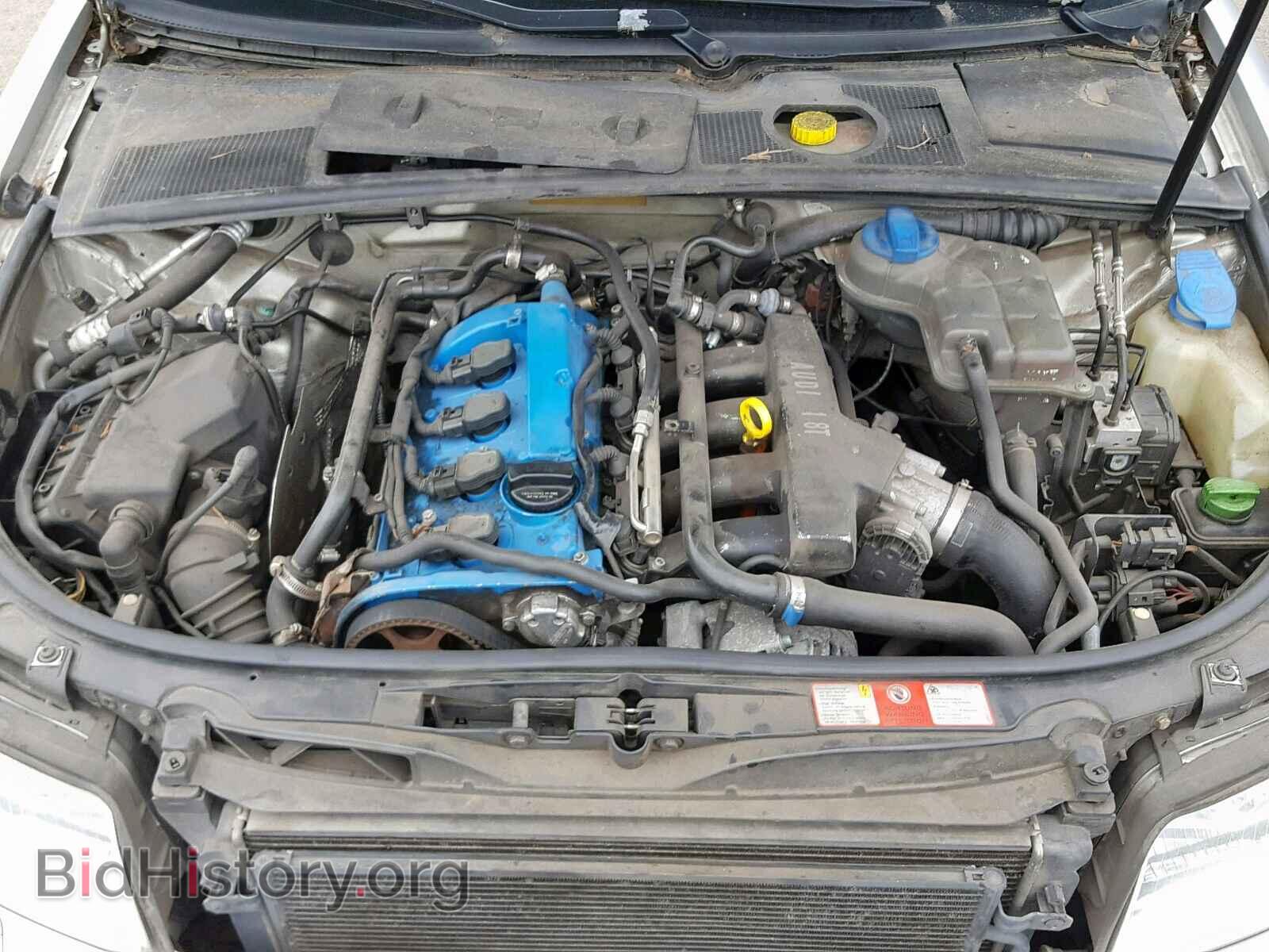 2002 AUDI A4 - VIN: WAULC68E02A171896 - Фото 7