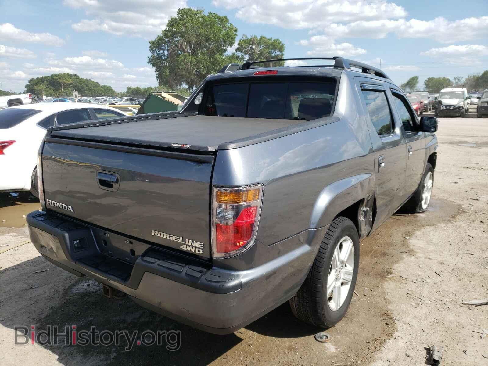 2011 HONDA RIDGELINE - VIN: 5FPYK1F59BB453633 - Фото 4