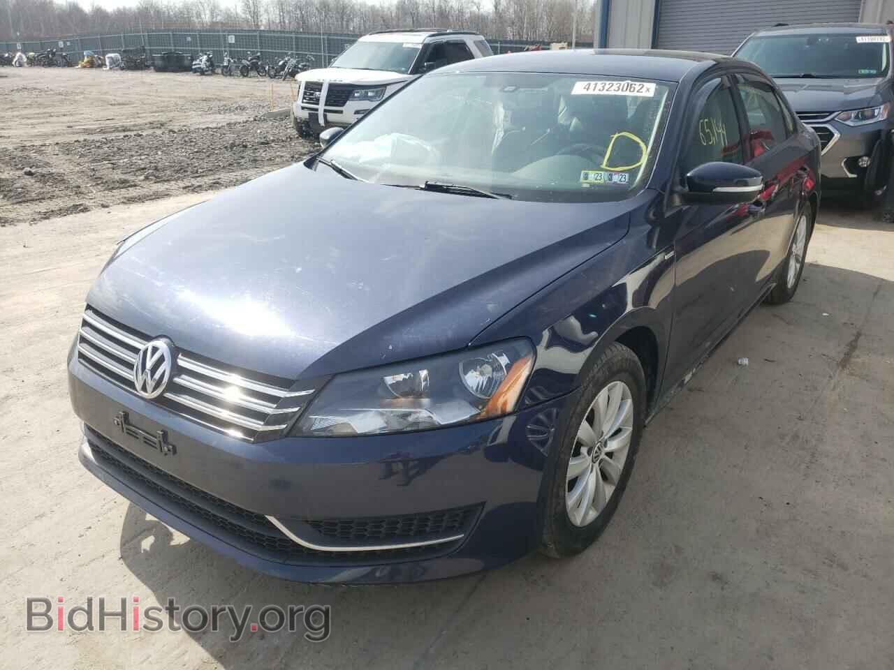2014 VOLKSWAGEN PASSAT - VIN: 1VWAP7A3XEC016873 - Фото 2