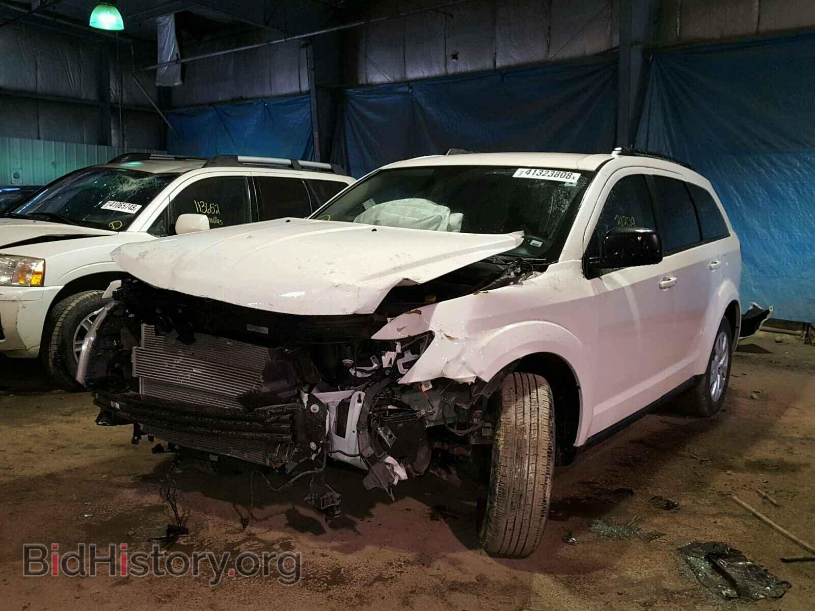 2016 DODGE JOURNEY SE - VIN: 3C4PDCAB9GT215569 - Фото 2