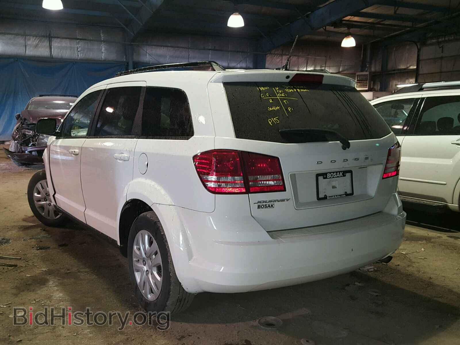 2016 DODGE JOURNEY SE - VIN: 3C4PDCAB9GT215569 - Фото 3