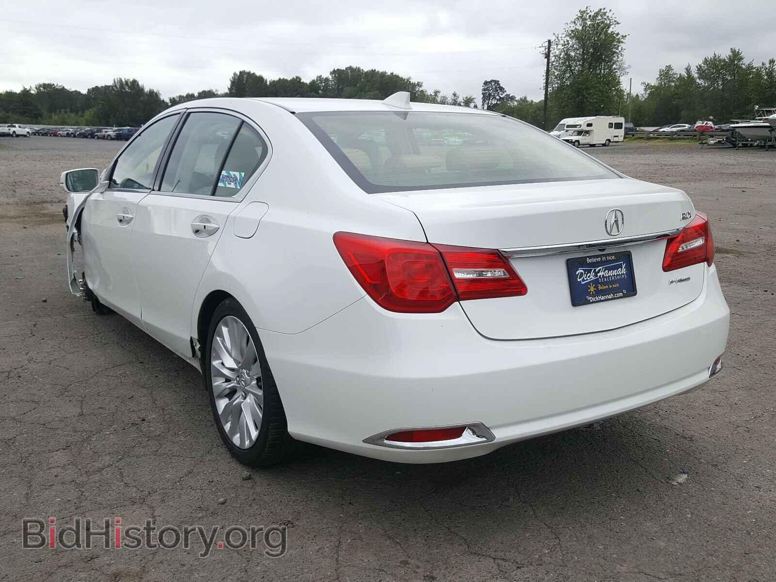 2014 ACURA RLX - VIN: JH4KC1F50EC006538 - Фото 3