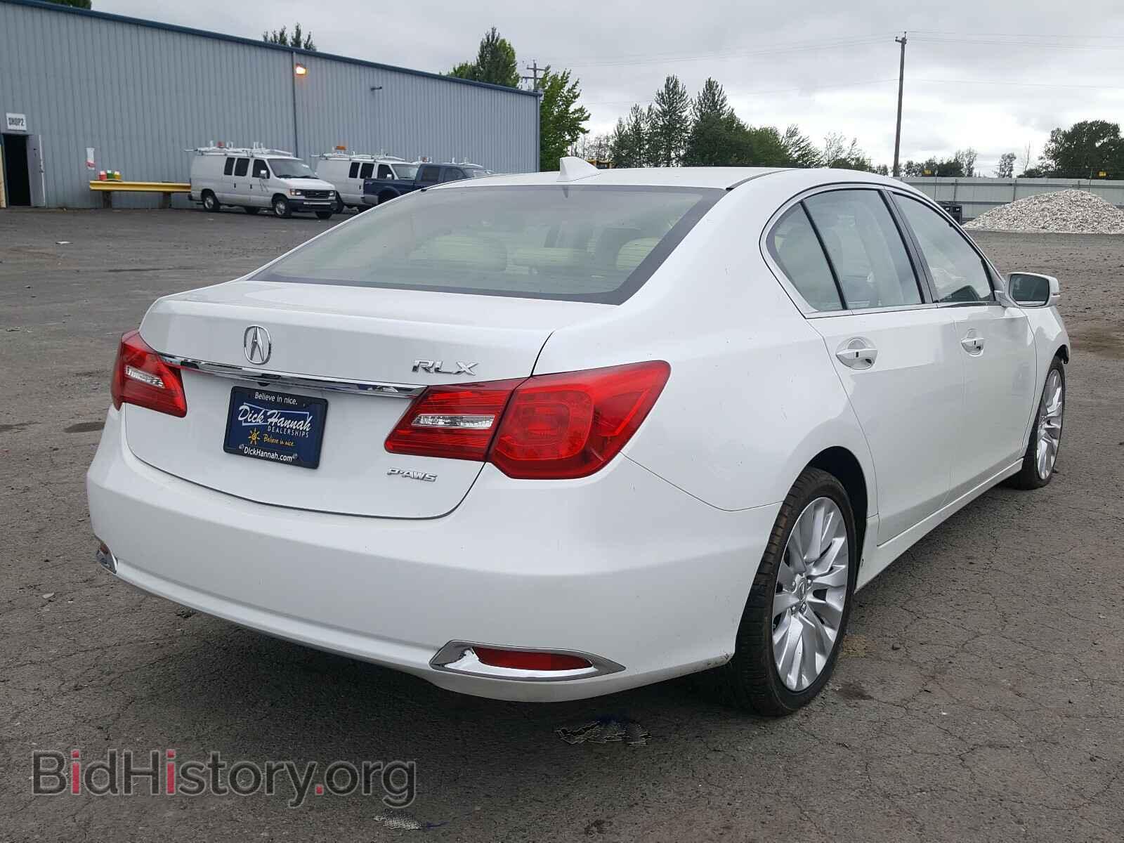 2014 ACURA RLX - VIN: JH4KC1F50EC006538 - Фото 4