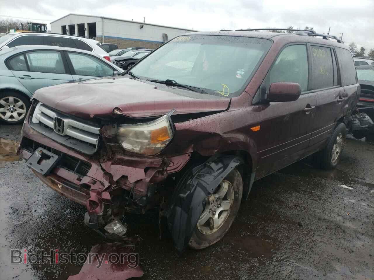 2007 HONDA PILOT - VIN: 2HKYF18567H520823 - Фото 2