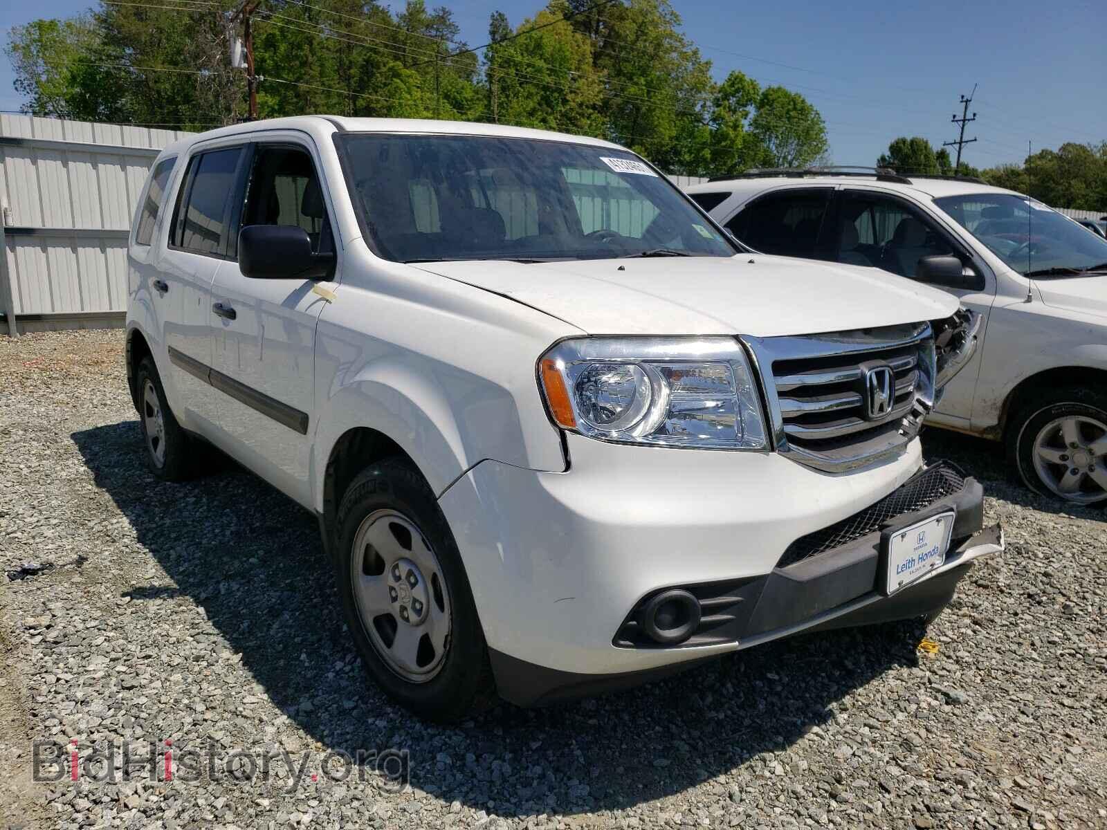 Фотография 5FNYF3H22DB042878 - HONDA PILOT 2013