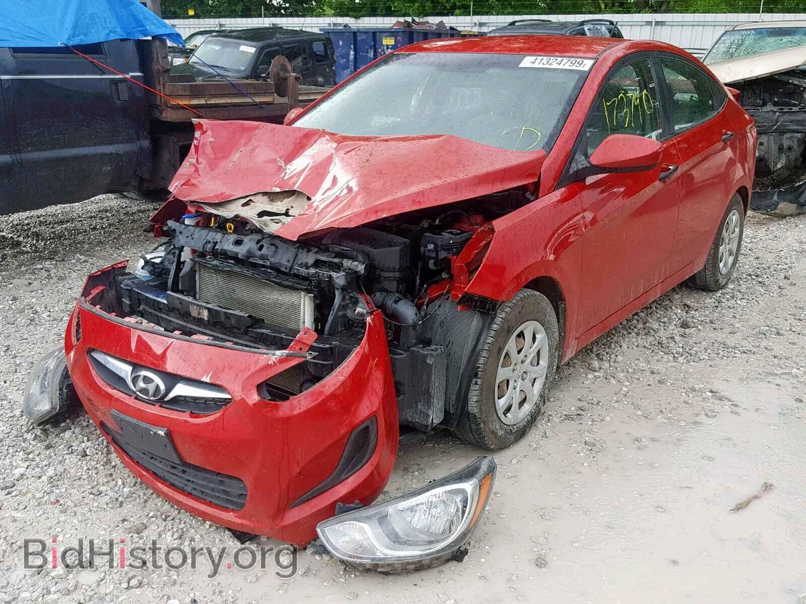2012 HYUNDAI ACCENT - VIN: KMHCT4AEXCU042402 - Фото 2
