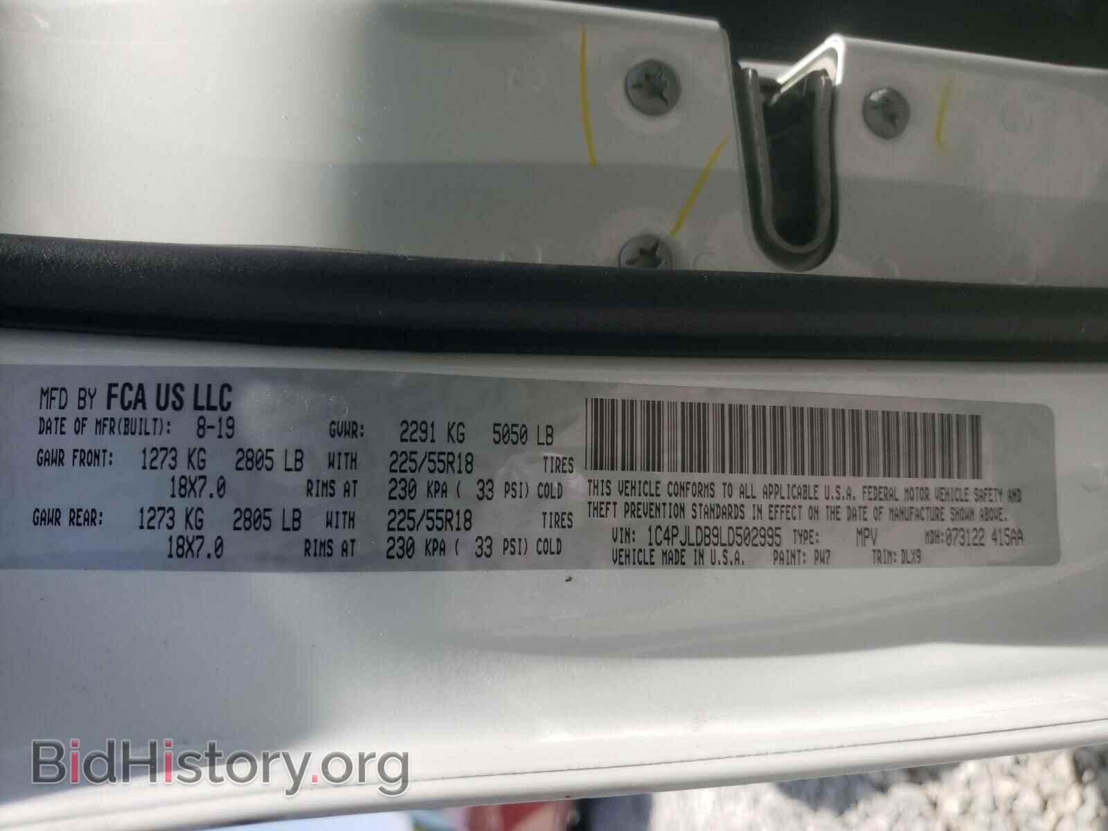 2020 JEEP CHEROKEE - VIN: 1C4PJLDB9LD502995 - Photo 10