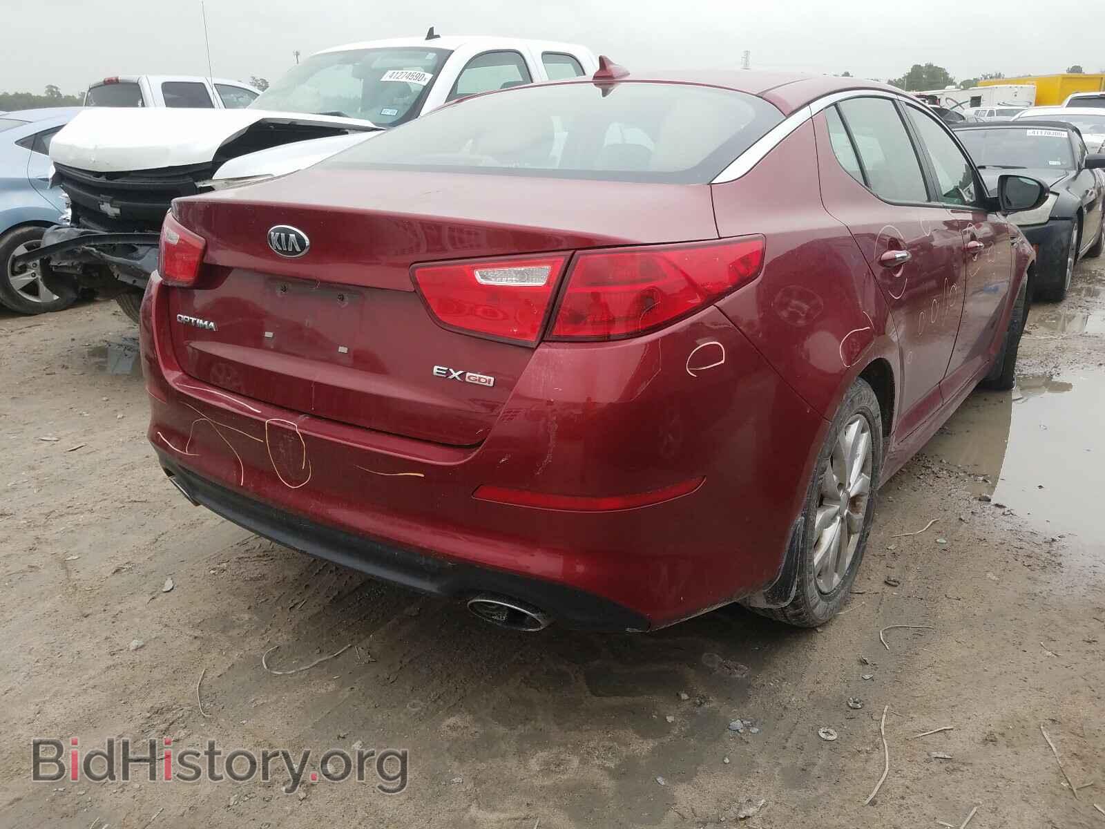 2014 KIA OPTIMA - VIN: 5XXGN4A7XEG344525 - Фото 4