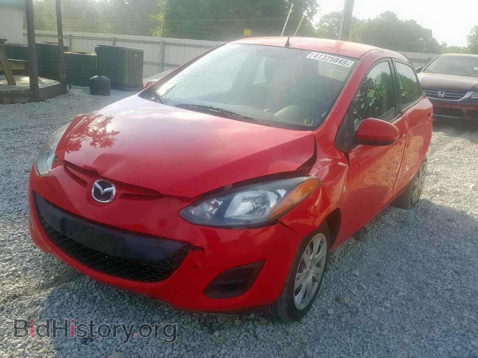 2014 MAZDA 2 - VIN: JM1DE1KY3E0174115 - Фото 2