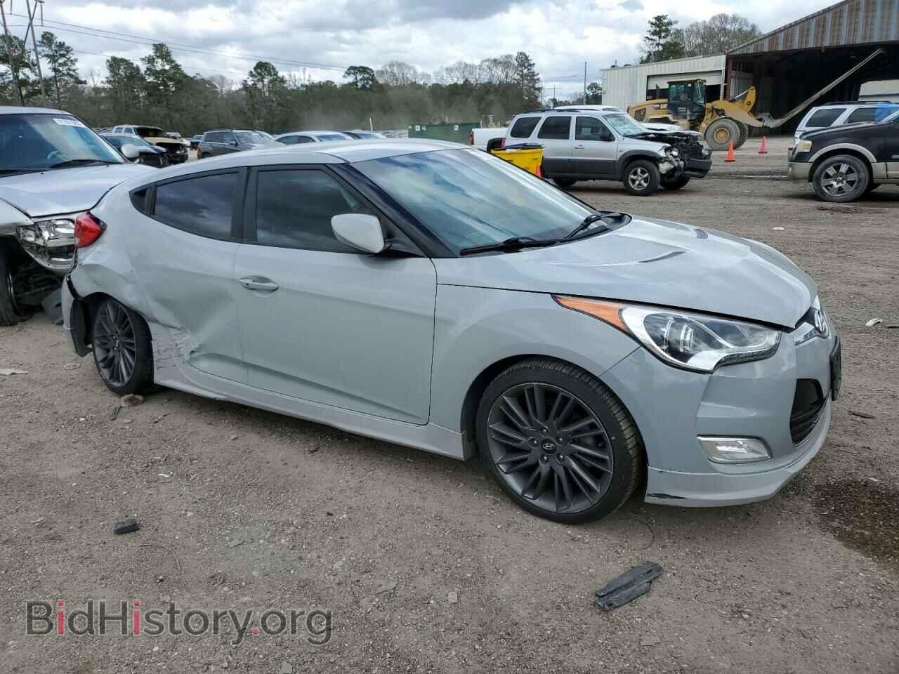 2013 HYUNDAI VELOSTER - VIN: KMHTC6AD2DU129747 - Фото 4