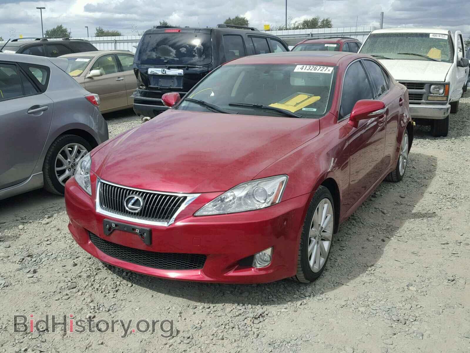 2009 LEXUS IS - VIN: JTHBK262895087734 - Фото 2