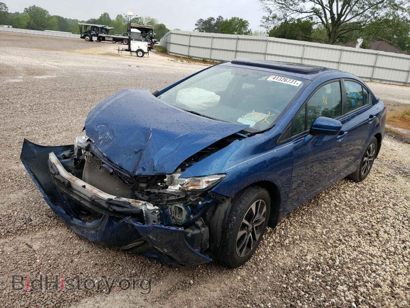 2015 HONDA CIVIC - VIN: 19XFB2F86FE047840 - Фото 2