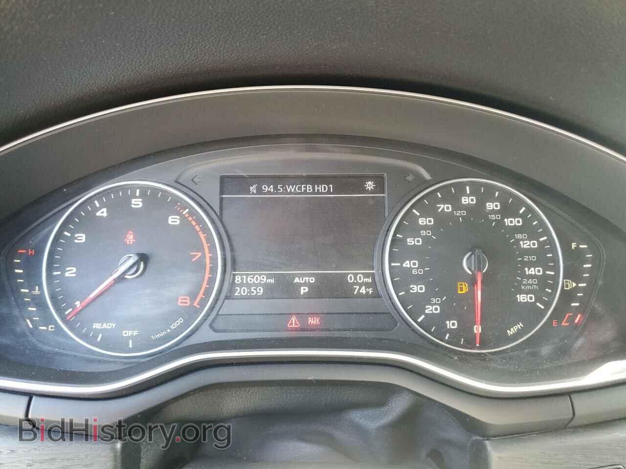 2017 AUDI A4 - VIN: WAUGNAF41HN036923 - Фото 9