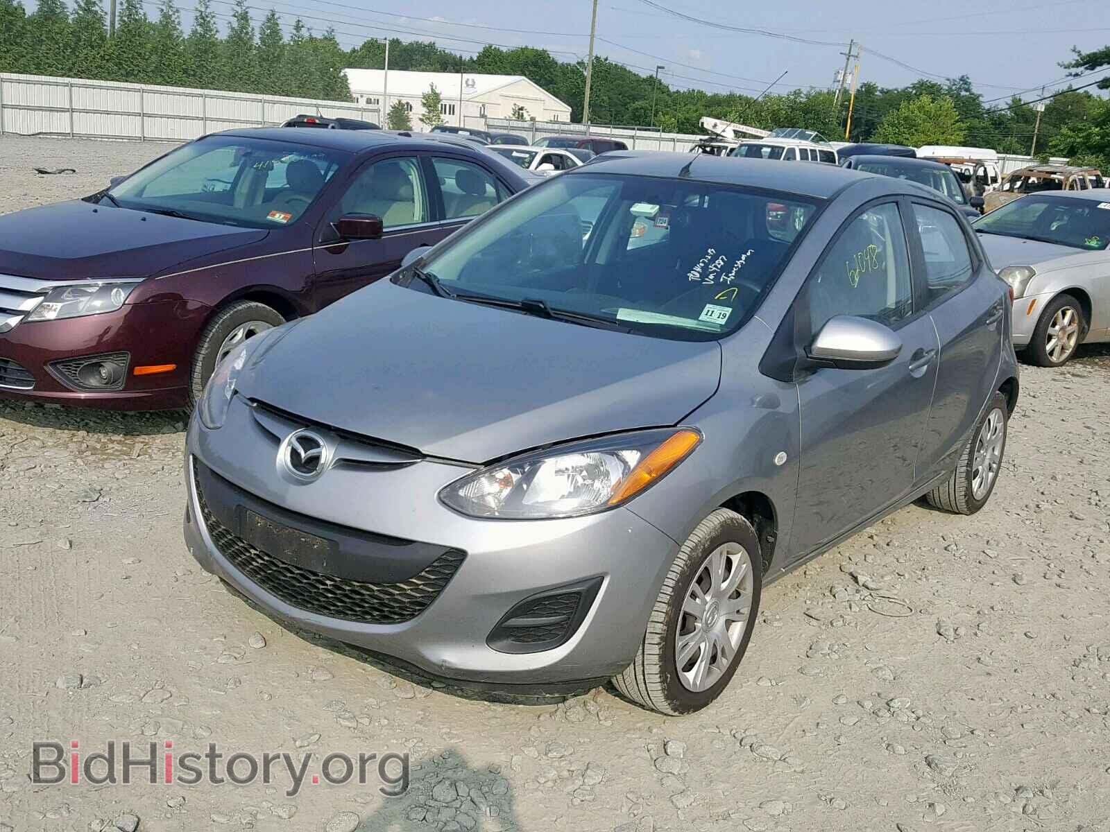 2014 MAZDA 2 - VIN: JM1DE1KY5E0184287 - Photo 2