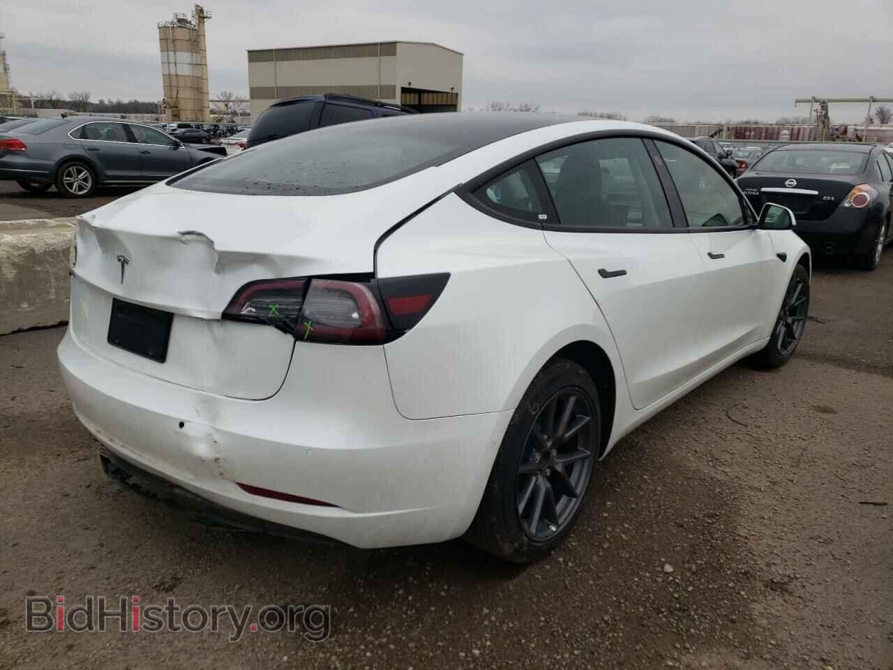 2022 TESLA MODEL 3 - VIN: 5YJ3E1EA6NF370402 - Фото 3