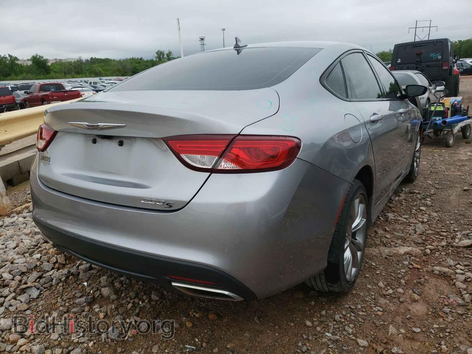 2015 CHRYSLER 200 - VIN: 1C3CCCBGXFN702620 - Photo 4