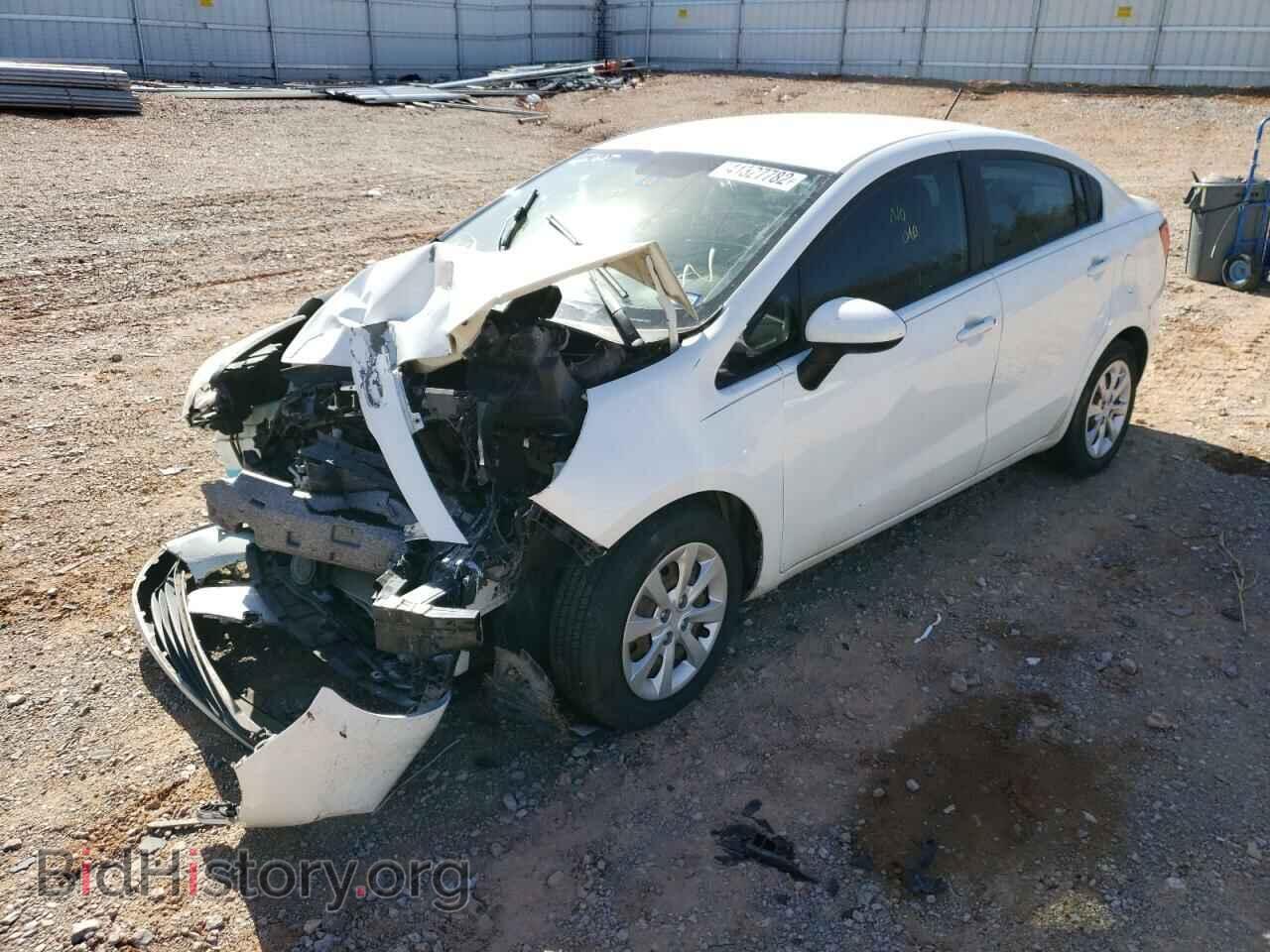2012 KIA RIO - VIN: KNADM4A36C6051667 - Фото 2