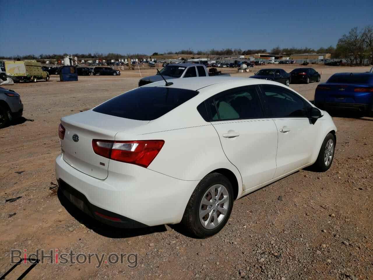 2012 KIA RIO - VIN: KNADM4A36C6051667 - Фото 4