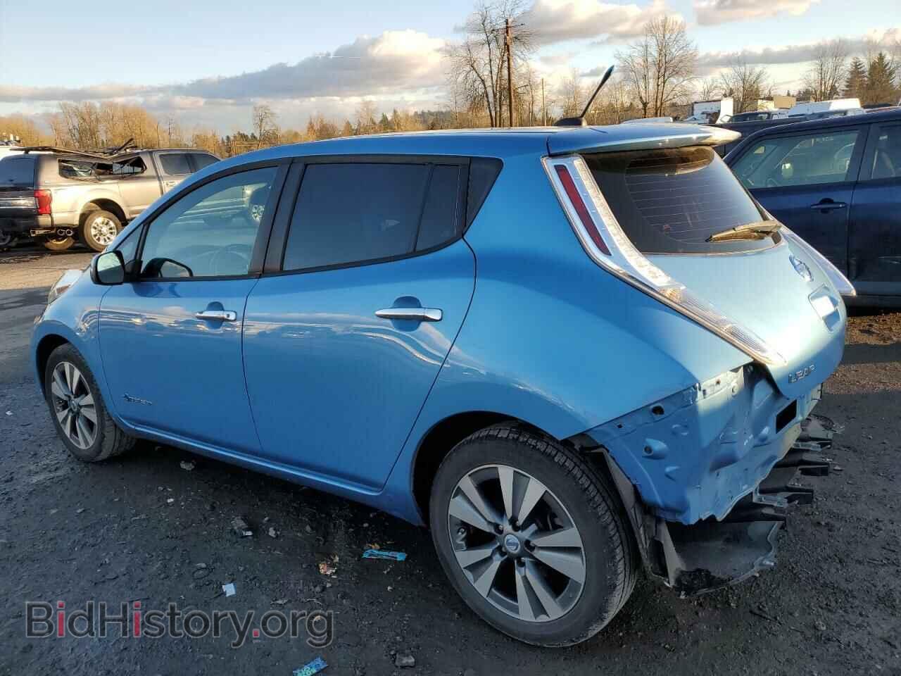 2013 NISSAN LEAF - VIN: 1N4AZ0CP6DC410637 - Фото 2