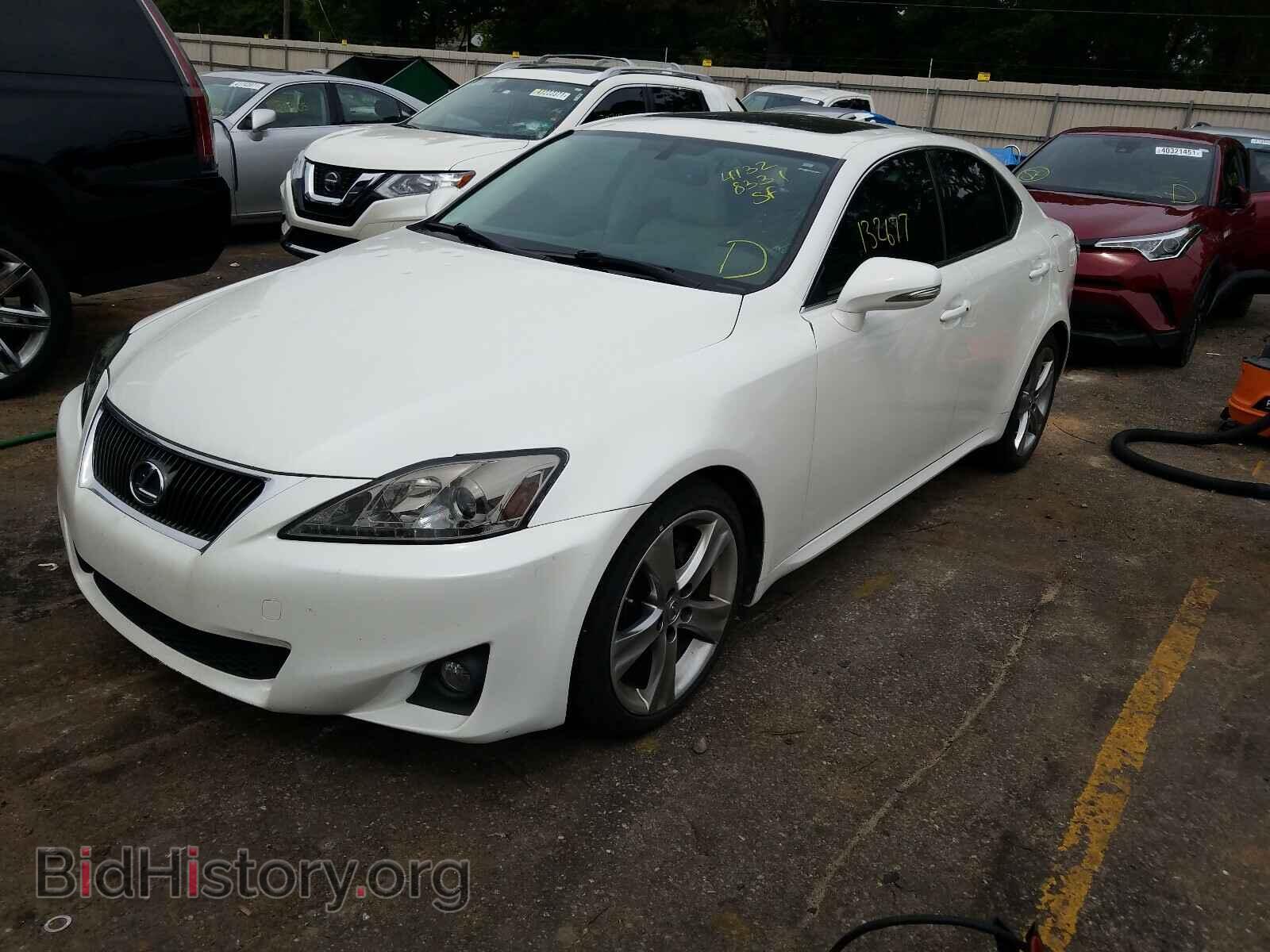 2011 LEXUS IS - VIN: JTHBF5C29B5142191 - Фото 2
