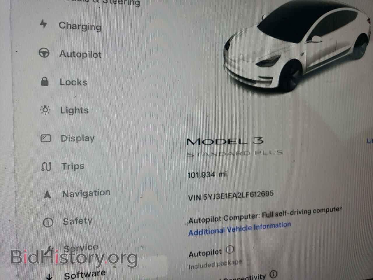2020 TESLA MODEL 3 - VIN: 5YJ3E1EA2LF612695 - Фото 9