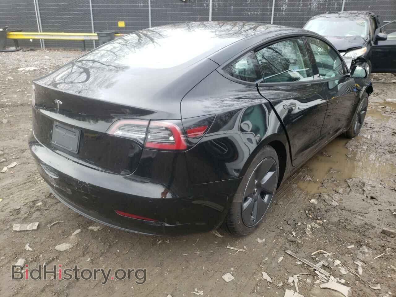 2021 TESLA MODEL 3 - VIN: 5YJ3E1EA0MF086357 - Фото 4