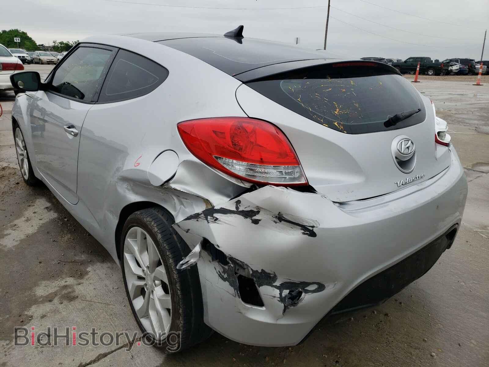 2013 HYUNDAI VELOSTER - VIN: KMHTC6AD6DU160421 - Фото 3