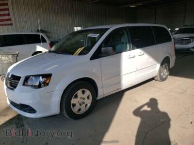 2011 Dodge CARAVAN Express, white — VIN 2D4RN4DG7BR792196, Copart