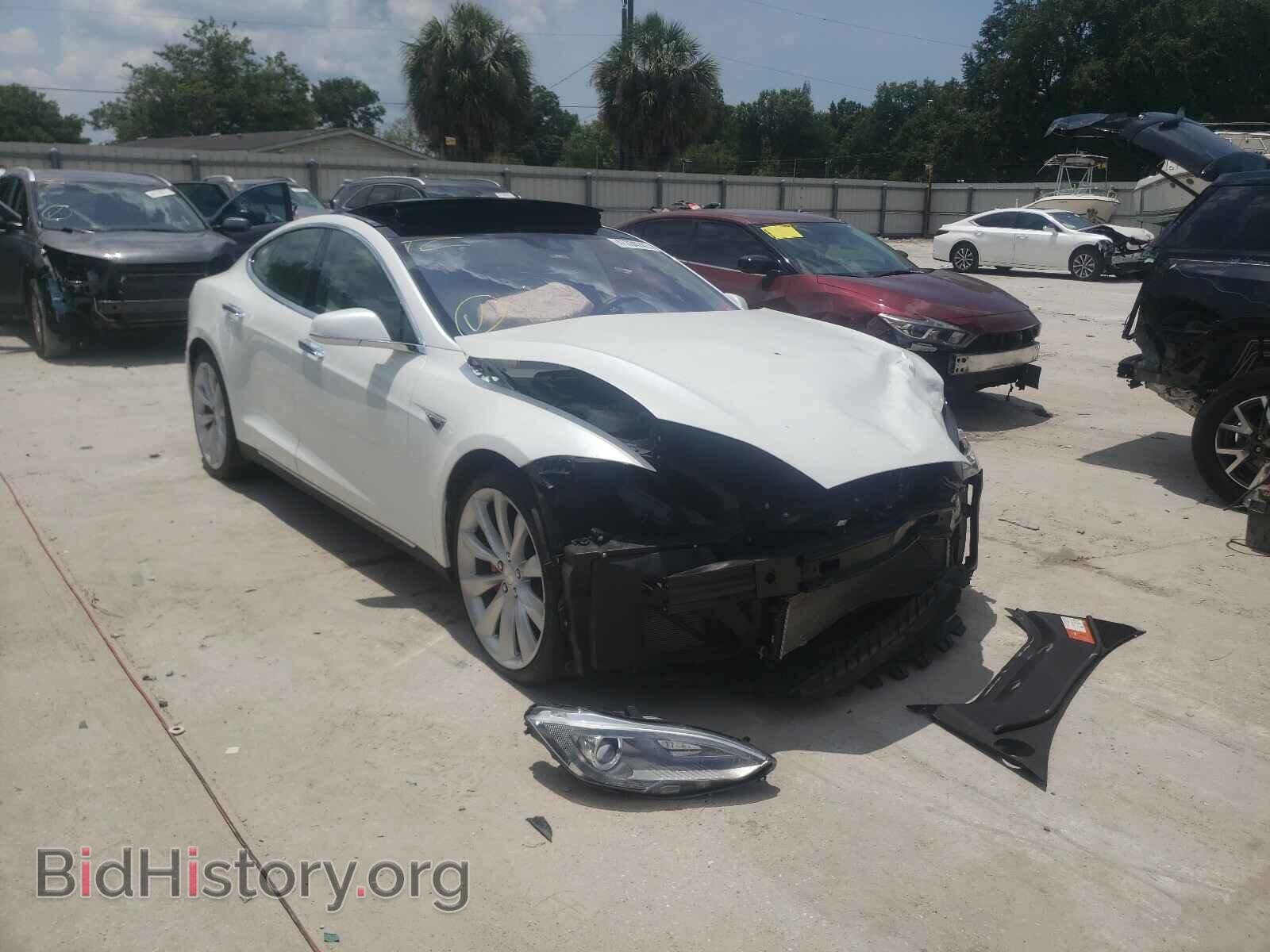 Photo 5YJSA1E49FF107632 - TESLA MODEL S 2015