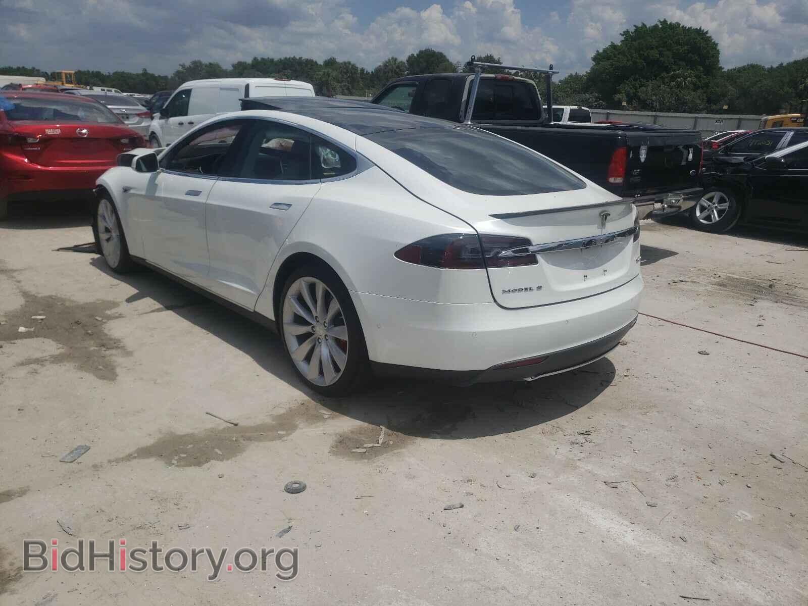 2015 TESLA MODEL S - VIN: 5YJSA1E49FF107632 - Фото 3
