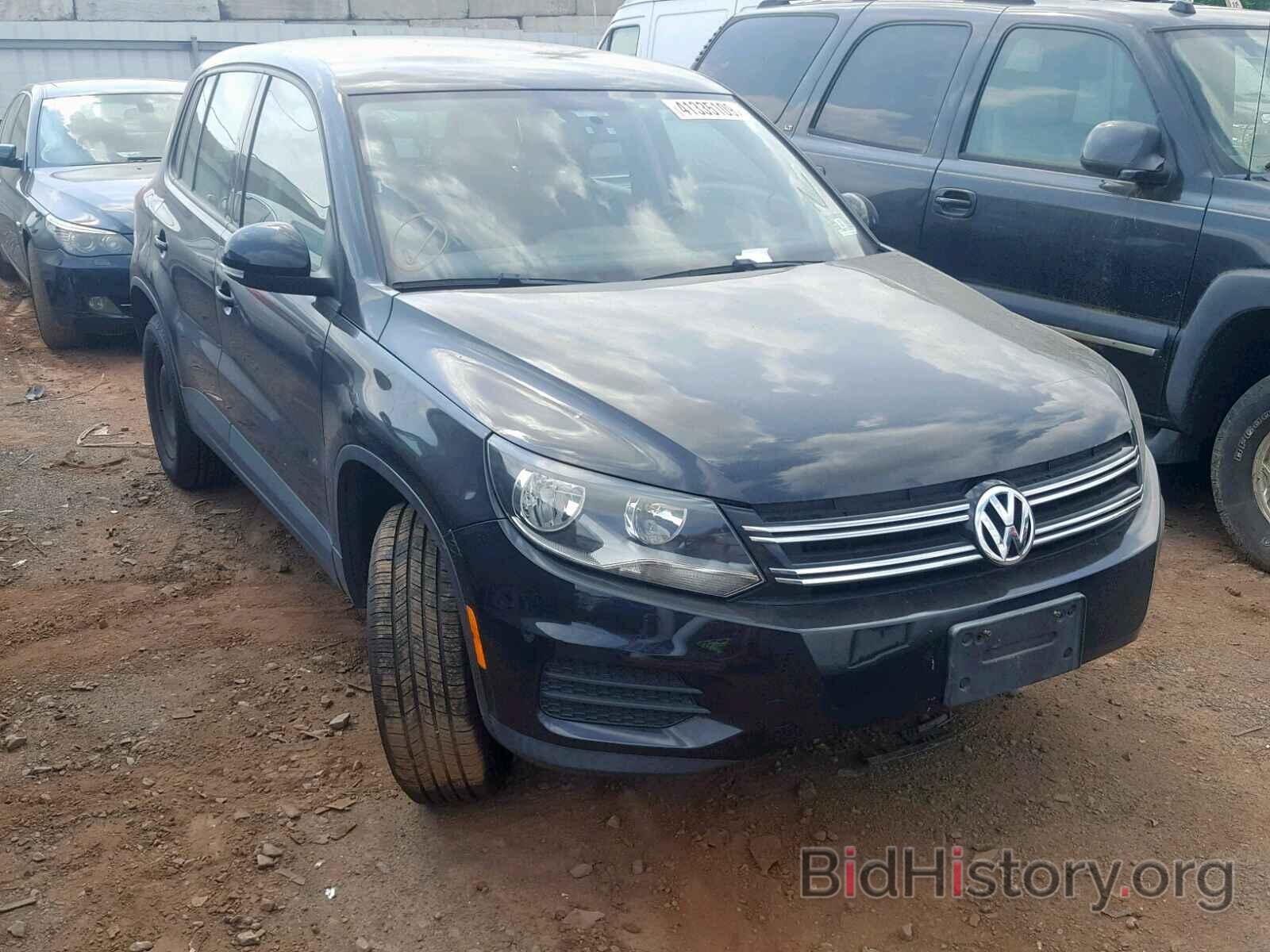 Photo WVGCV7AX2CW536366 - VOLKSWAGEN TIGUAN S 2012