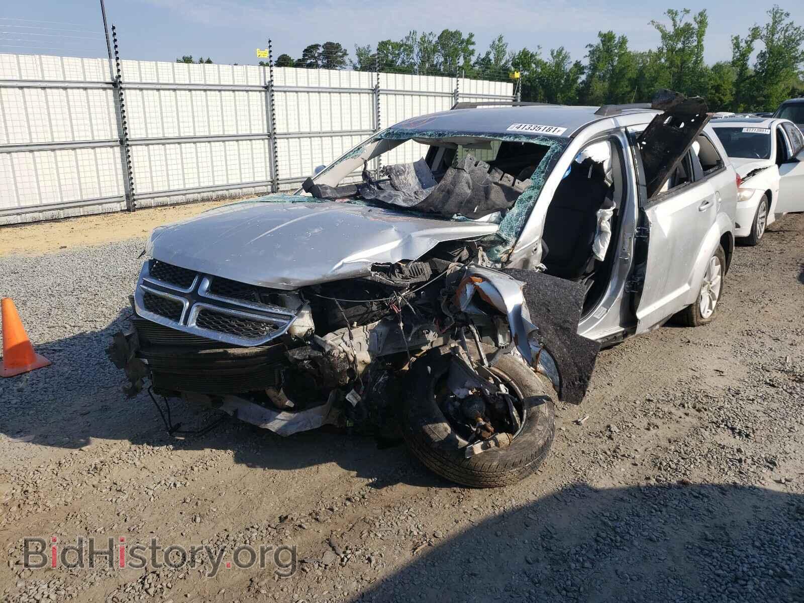 2013 DODGE JOURNEY - VIN: 3C4PDCBB3DT564074 - Фото 2