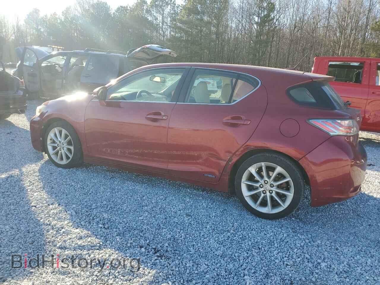 2011 LEXUS CT 200 - VIN: JTHKD5BH5B2036799 - Фото 2
