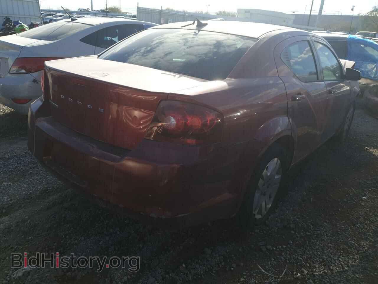 2014 DODGE AVENGER - VIN: 1C3CDZAB5EN196117 - Фото 3