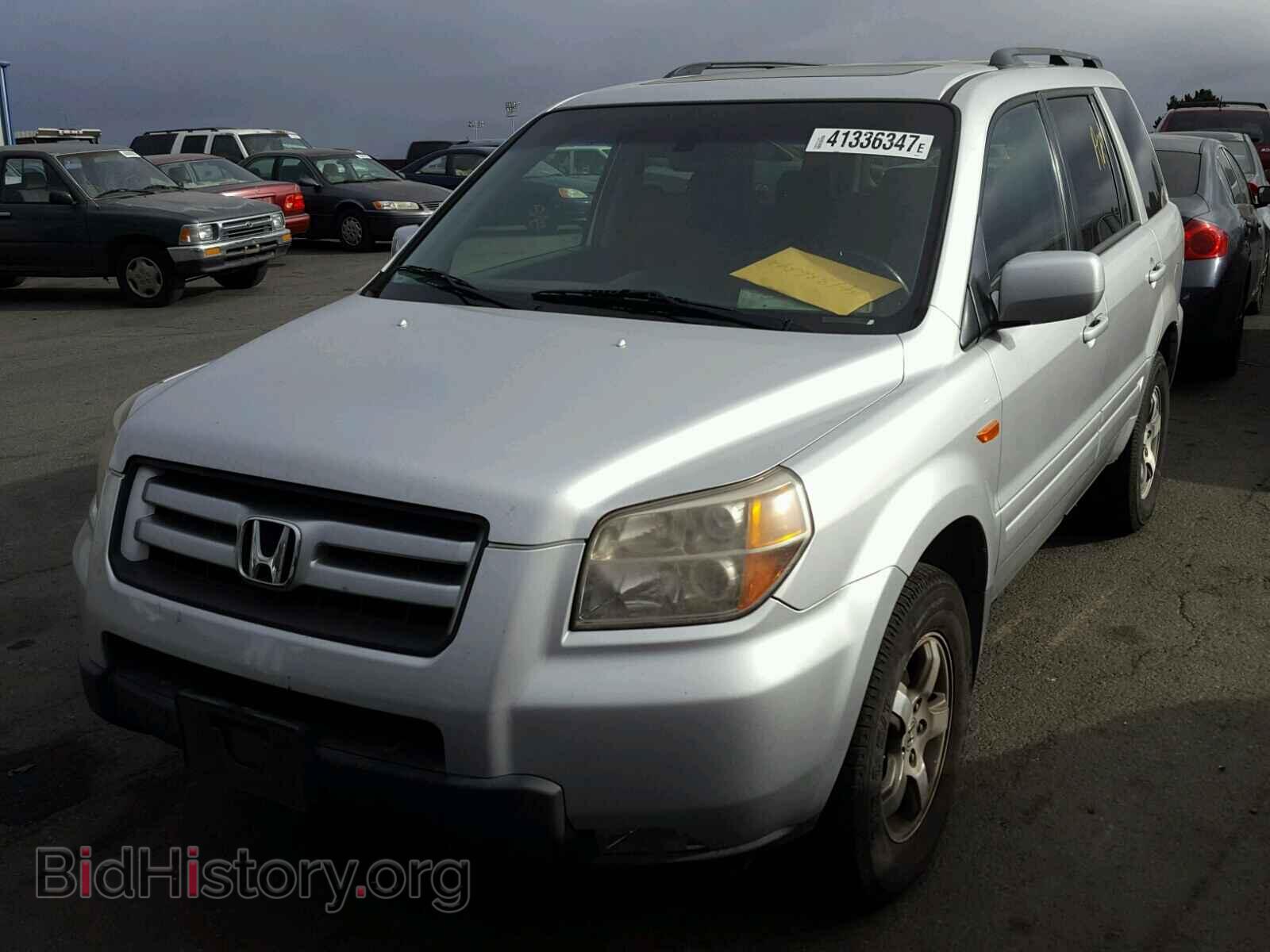 2007 HONDA PILOT - VIN: 5FNYF28617B038726 - Фото 2