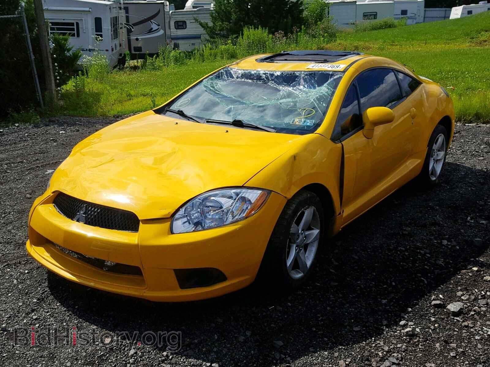 2009 MITSUBISHI ECLIPSE - VIN: 4A3AK24F09E012624 - Фото 2