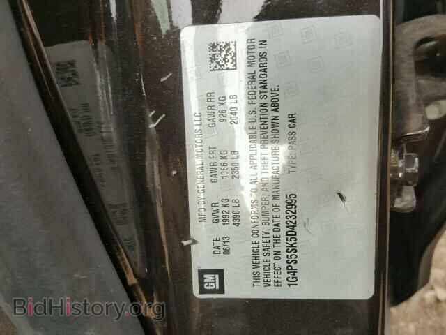 2013 BUICK VERANO - VIN: 1G4PS5SK5D4232995 - Фото 10