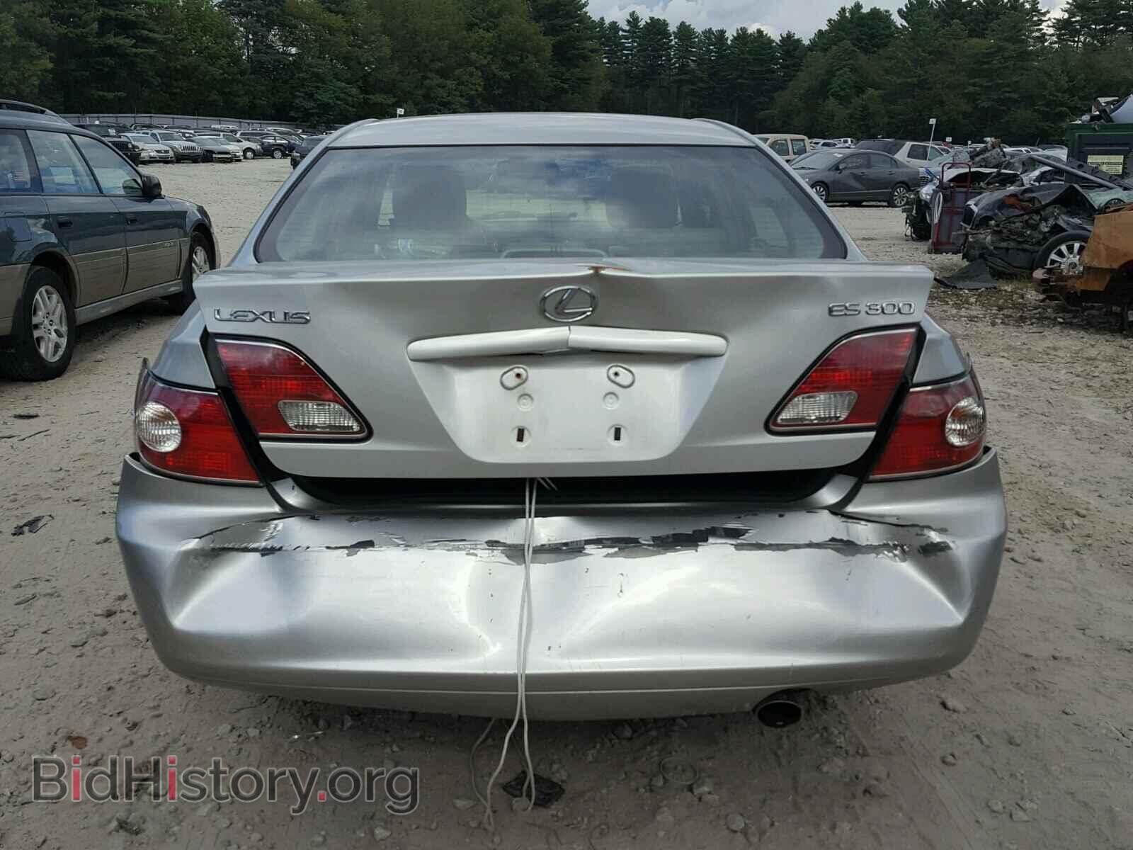 2003 LEXUS ES300 - VIN: JTHBF30G935041559 - Фото 9