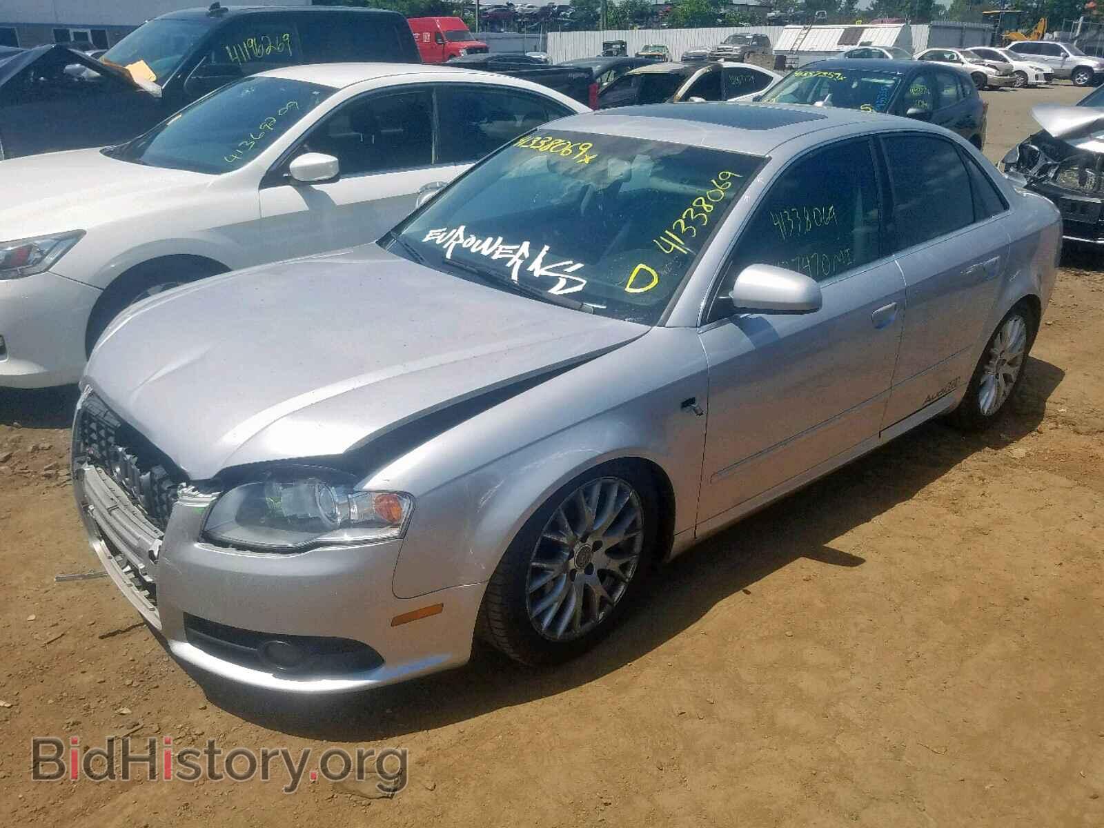 2008 AUDI A4 - VIN: WAUDF78E18A143311 - Фото 2