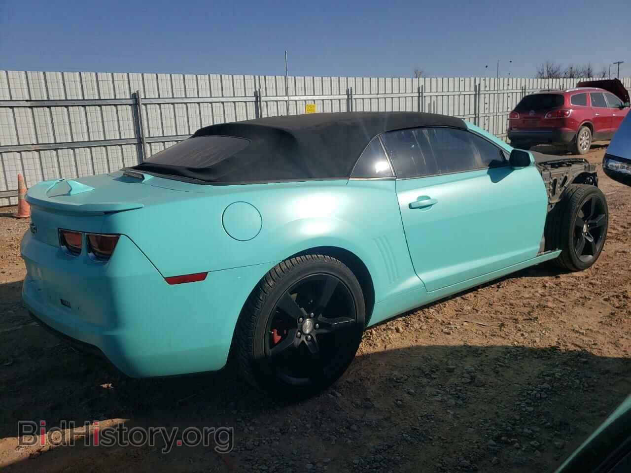 2012 CHEVROLET CAMARO - VIN: 2G1FC3D38C9104424 - Фото 3