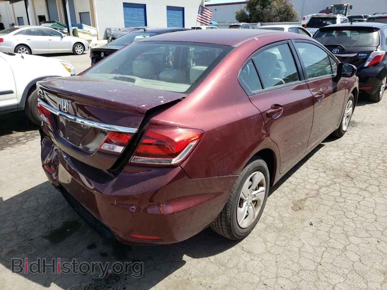 2015 HONDA CIVIC - VIN: 19XFB2F57FE205950 - Фото 4